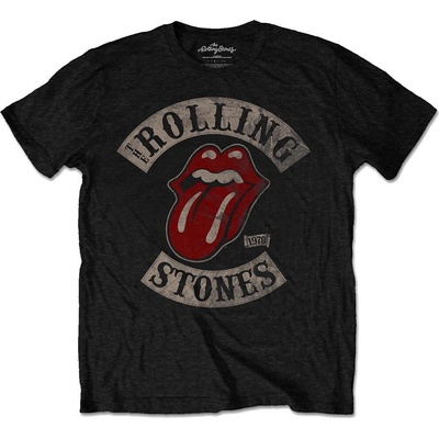 The Rolling Stones tričko Tour 1978 Black