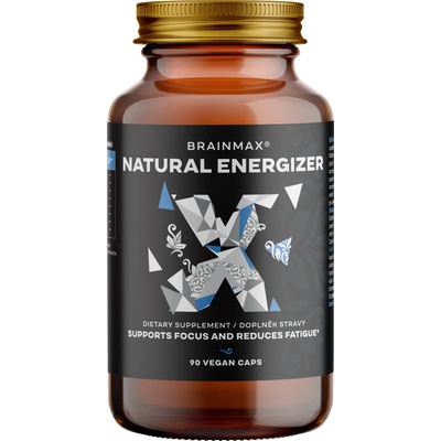 BrainMax Natural Energizer 90 rastlinných kapsúl