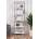 ASIR GROUP Етажерка BALABAN 165x48 cм бяла/черна (AS1116)
