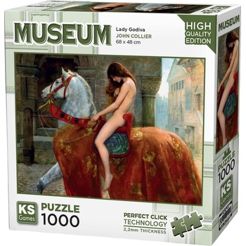 KS Games Пъзел KS Games от 1000 части - Лейди Годива (20706)