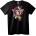 NOONEBRAND Тениска Chibi Супергерой - S, Black