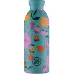 24Bottles Clima Floral Bloom термо бутилка 500 мл, зелена (002188)