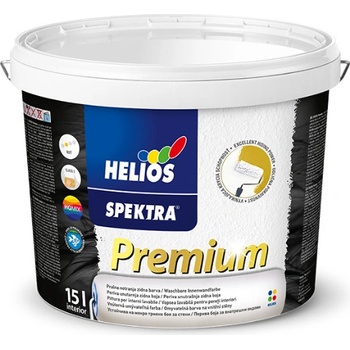 HELIOS SPEKTRA Premium - Vysoko kvalitná interiérová farba biela 15 l