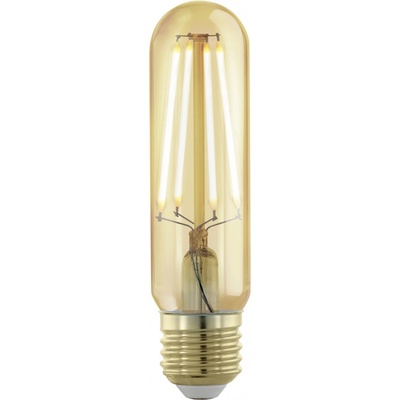 Eglo 110068 E27 4W 28W hriadeľ T32 LED svetelný zdroj filament, golden age 300lm 1700K regulovateľná intenzita svetla 360°