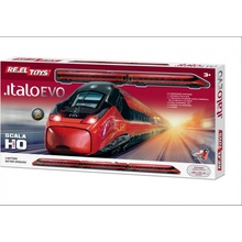 RE.EL Toys ItaloEVO licencovaný vlak v měřítku H0 na baterie vlak 94cm dráha 5m