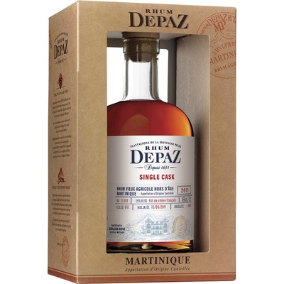 Depaz Single Cask 2011 45% 0,7 l (holá láhev)