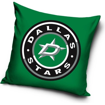 TipTrade Velurový vankúš NHL Dallas Stars 40x40