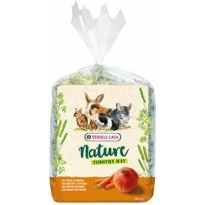 Versele Laga Nature Timothy Hay seno mrkva a tekvica 0,5 kg