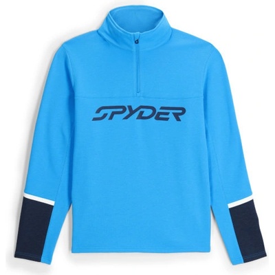Spyder SPEED FLEECE 1/2 ZIP pánska lyžiarská mikina modrá