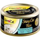 Gimpet ShinyCat filet pro kočky kuře s tuňákem 70 g