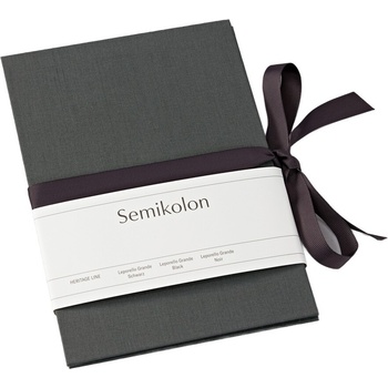 Semikolon Албум за снимки Leporello Uni голям, тъмносив (370024)