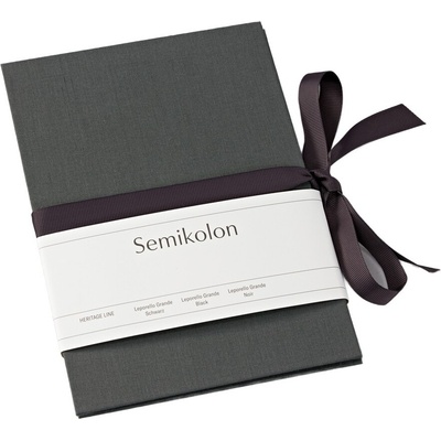 Semikolon Албум за снимки Leporello Uni голям, тъмносив (370024)