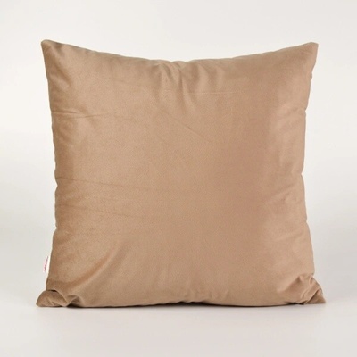 Takoy Povlak na polštář se semišovým vzhledem 45x45 mocha mousse-HT-00234 | 45 x 45 cm