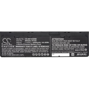 Cameron Sino Батерия за лаптоп DELL Latitude E7240 E7250, Latitude 12 7000, 0J31N7 LiPo 7.4V 6000 mAh CAMERON SINO (CS-DE7240NB) - cybertrade