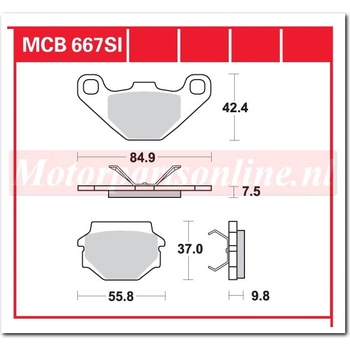 Image 1 of TRW MCB 667 SI (mcb667SI)