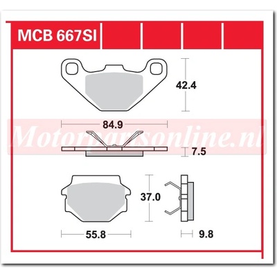 TRW MCB 667 SI (mcb667SI)