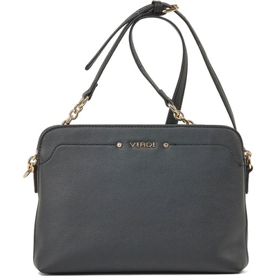 Verde dámska crossbody kabelka 16-7350 black
