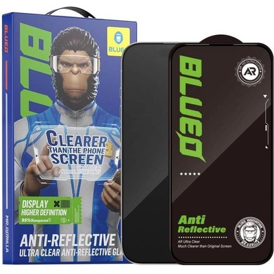 Blueo Противозаслепяващ Протектор за iPhone 16 Pro Max, Blueo Anti-Reflective Glass, Прозрачен (6934663764198)
