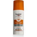 Eucerin Sun Protection Oil Control Tinted Sun Gel-Cream SPF 50+ 50 ml нюанс Medium Лосион за тяло