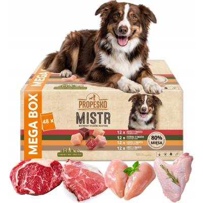 Propesko Mistr s kuřecím masem v omáčce 28×85 g