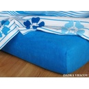 Dadka Froté prostěradlo modř královské 180x200x20