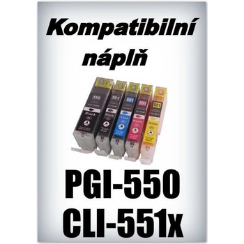 Handsome Canon - Náplň do tiskárny CLI-551 C XL - cyan - kompatibilní