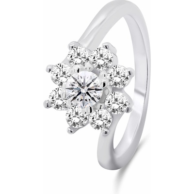 Brilio Silver stříbrný se zirkony RI053W