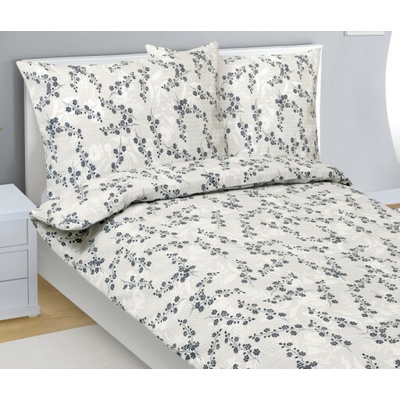 Bellatex obliečky krep Imprese Béžové 180x200 2x70x90