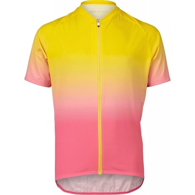 POC Y's XC Jersey Gradient Aventurine Yellow/Actnium Pink