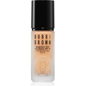 Bobbi Brown Weightless Skin Foundation SPF 15 Mini дълготраен матиращ фон дьо тен с хидратиращ ефект цвят Honey 13ml