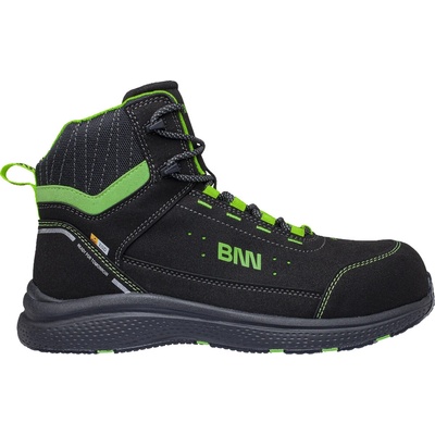 Bennon WIDEON S1PS ESD NM 4WIDE HIGH kotníková obuv černá/zelená