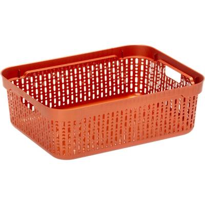 JAGIELLO Plastový úložný košík Morsetta 39,3 × 30 × 13 cm mix farieb
