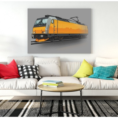IMPAR Obraz Bombardier TRAXX (Rozměr obrazu: 120x80)