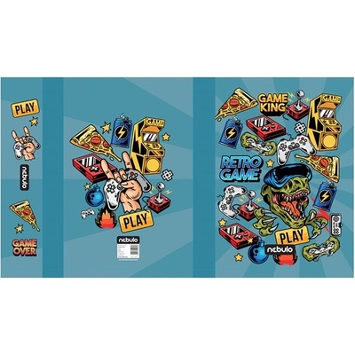 Nebulo Кутия за тетрадки Nebulo Gamer A4 P-FB-A4-GAMER (P-FB-A4-GAMER)