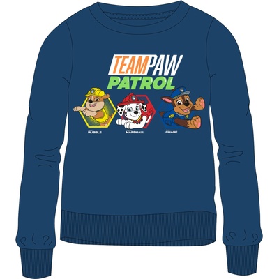 Paw Patrol mikina 52182474 tmavo modrá
