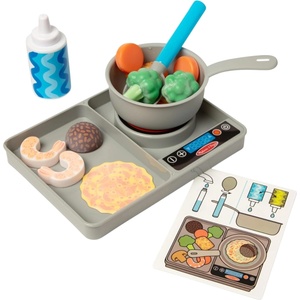 Melissa & Doug Игрален комплект за готвене Melissa & Doug - Water Wow, 19 части (6074892) - baby