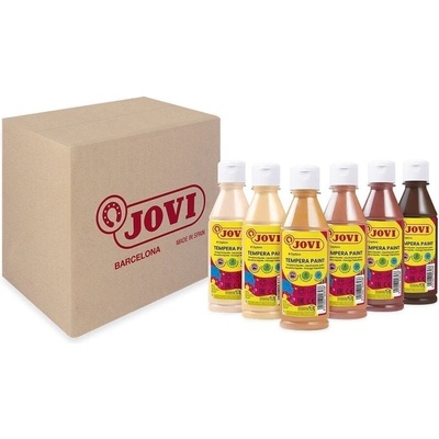 JOVI Premium Комплект темперни бои Body 6 x 250 ml (502/6M)