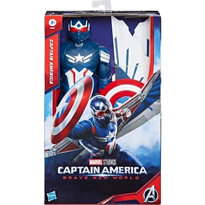 Hasbro Captain America Brave New World Titan Heroes Captain America Deluxe Titan 30cm (f9301)