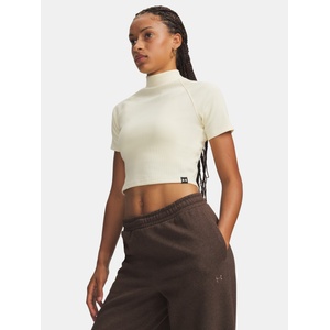 Under Armour Дамска тениска Under Armour UA RIVAL RIB MOCK SS TEE Under Armour | Byal | ЖЕНИ | XS