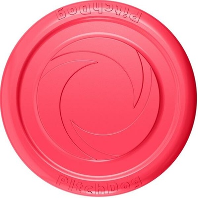 PitchDog Hračka penový lietajúci disk červený 24 cm