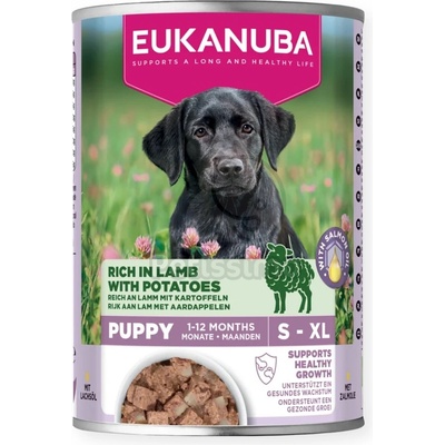 EUKANUBA Life Care Puppy консерва за кучета - агнешко, картофи 400 г