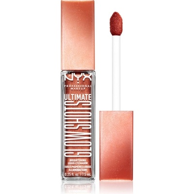 NYX Professional Makeup Ultimate Glow Shots trblietavé tekuté očné tiene 11 Clementine Fine 7,5 ml