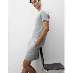 Marks & Spencer Къси панталони за пижама от памук и модал Supima® Marks & Spencer сиви Marks & Spencer | Siv | МЪЖЕ | S