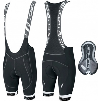 Force Fame s trakmi a vložkou čierno-biele