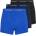 Calvin Klein Боксерки Calvin Klein 3-Pack Cotton Stretch Boxer Shorts - Black/Blue/Nvy
