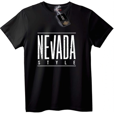 NOONEBRAND Тениска Nevada стил - S, White