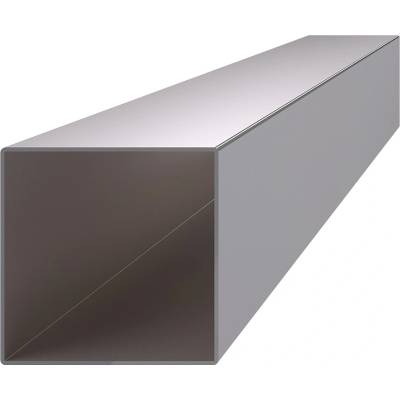 Profil 80 x 80 x 2 x 6000 mm, brúsená nerez AISI 304