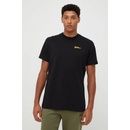 Jack Wolfskin bavlněné tričko s potiskem 1808382 černá