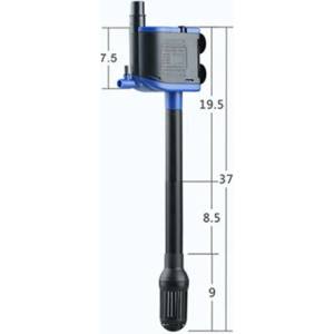 AQUASPEED Дънна водна помпа за аквариум cqj-900g, 12w / 900l/h (cqj-900g)