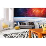 DIMEX ART Самозалепваща се флизелинова фототапета дълбок космос 375 x 250 см